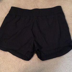 Black Athleta running short XS